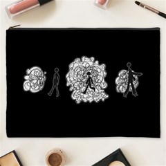 Drawing  Cosmetic Bag (xxxl)  by ValentinaDesign