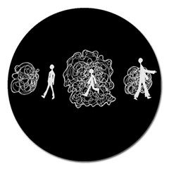 Drawing  Magnet 5  (round) by ValentinaDesign