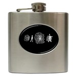 Drawing  Hip Flask (6 oz) Front