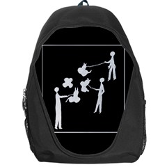 Drawing  Backpack Bag by ValentinaDesign