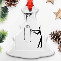 Drawing  Christmas Tree Ornament (two Sides)