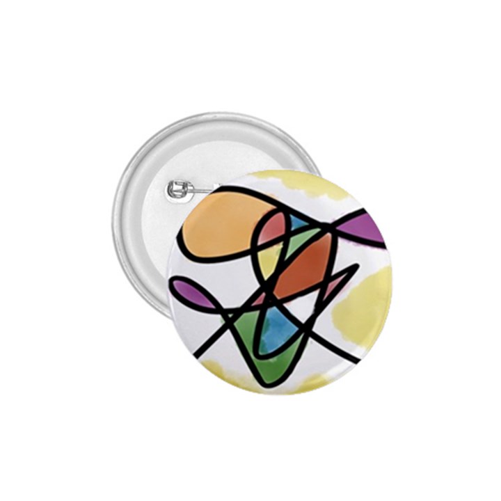 Abstract Art Colorful 1.75  Buttons