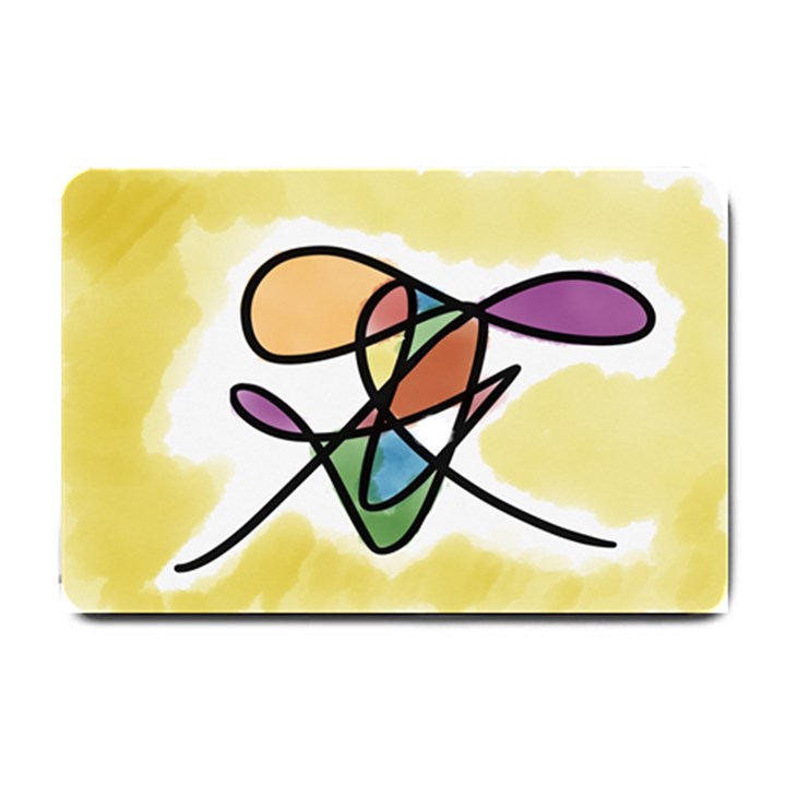 Abstract Art Colorful Small Doormat 