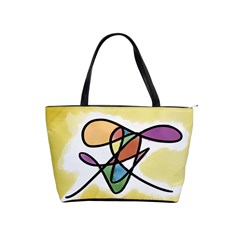 Abstract Art Colorful Shoulder Handbags by Modern2018