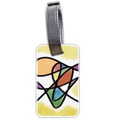 Abstract Art Colorful Luggage Tags (two Sides) by Modern2018