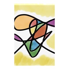 Abstract Art Colorful Shower Curtain 48  X 72  (small)  by Modern2018