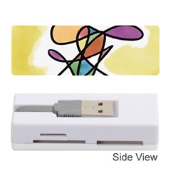 Abstract Art Colorful Memory Card Reader (stick)  by Modern2018