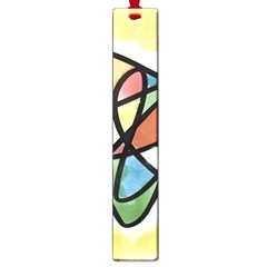 Abstract Art Colorful Large Book Marks by Modern2018