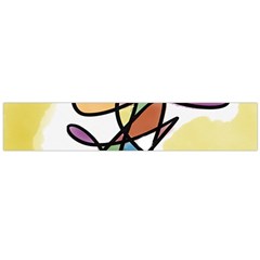 Abstract Art Colorful Large Flano Scarf 