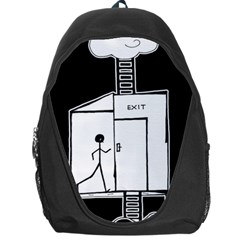 Drawing Backpack Bag by ValentinaDesign