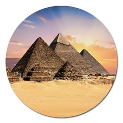 Ancient Archeology Architecture Magnet 5  (round) by Modern2018