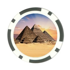 Ancient Archeology Architecture Poker Chip Card Guard by Modern2018