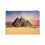 Ancient Archeology Architecture Cosmetic Bag (Large)  Back