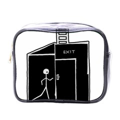 Drawing Mini Toiletries Bags by ValentinaDesign