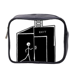 Drawing Mini Toiletries Bag 2-side