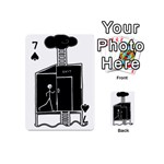 Drawing Playing Cards 54 (Mini)  Front - Spade7