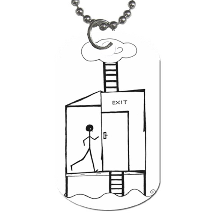 Drawing Dog Tag (Two Sides)