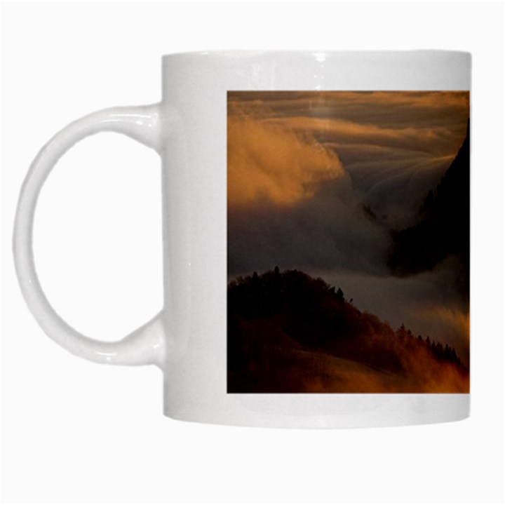 Homberg Clouds Selva Marine White Mugs