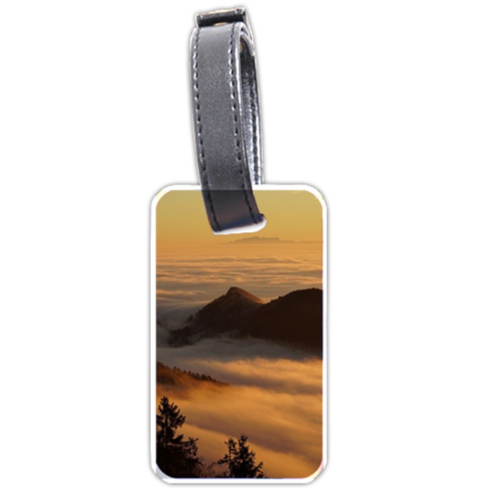 Homberg Clouds Selva Marine Luggage Tags (One Side) 