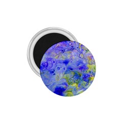 Abstract Blue Texture Pattern 1 75  Magnets