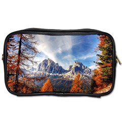 Dolomites Mountains Italy Alpine Toiletries Bags 2-side by Simbadda