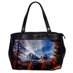 Dolomites Mountains Italy Alpine Office Handbags by Simbadda