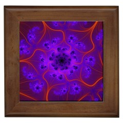 Fractal Mandelbrot Framed Tiles by Simbadda