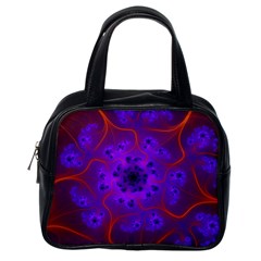 Fractal Mandelbrot Classic Handbags (One Side)