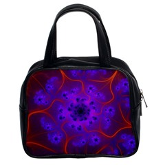 Fractal Mandelbrot Classic Handbags (2 Sides)