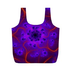 Fractal Mandelbrot Full Print Recycle Bags (M) 