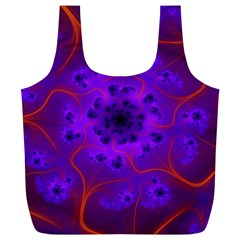 Fractal Mandelbrot Full Print Recycle Bags (L) 