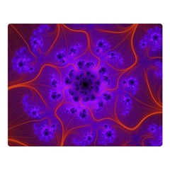 Fractal Mandelbrot Double Sided Flano Blanket (large)  by Simbadda