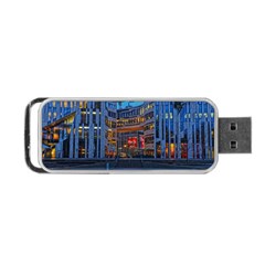 Architecture Modern Building Portable Usb Flash (one Side) by Simbadda