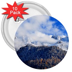 Mountains Alpine Nature Dolomites 3  Buttons (10 Pack)  by Simbadda