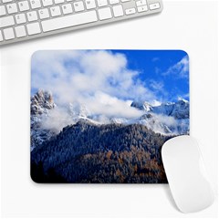 Mountains Alpine Nature Dolomites Large Mousepads by Simbadda