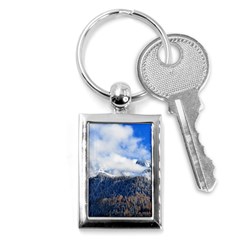 Mountains Alpine Nature Dolomites Key Chains (rectangle)  by Simbadda