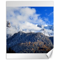 Mountains Alpine Nature Dolomites Canvas 16  X 20   by Simbadda