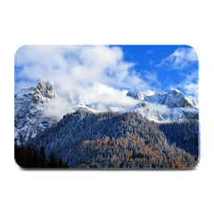 Mountains Alpine Nature Dolomites Plate Mats by Simbadda