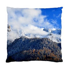 Mountains Alpine Nature Dolomites Standard Cushion Case (one Side) by Simbadda