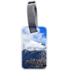 Mountains Alpine Nature Dolomites Luggage Tags (two Sides) by Simbadda