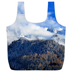 Mountains Alpine Nature Dolomites Full Print Recycle Bags (l)  by Simbadda