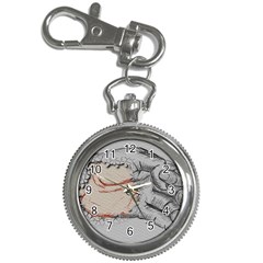 Hand Finger Drawing Fingernails Key Chain Watches by Simbadda