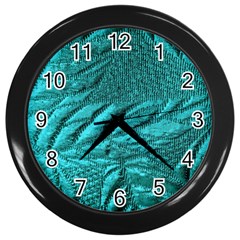 Background Texture Structure Wall Clocks (black) by Simbadda