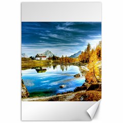 Dolomites Mountains Italy Alpin Canvas 20  X 30   by Simbadda