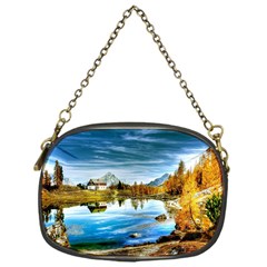 Dolomites Mountains Italy Alpin Chain Purses (one Side)  by Simbadda