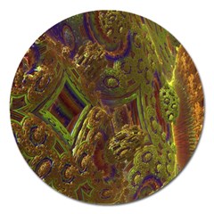 Fractal Virtual Abstract Magnet 5  (round) by Simbadda