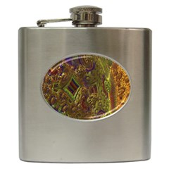 Fractal Virtual Abstract Hip Flask (6 Oz) by Simbadda