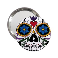 Cranium Sugar Skull 2 25  Handbag Mirrors by StarvingArtisan