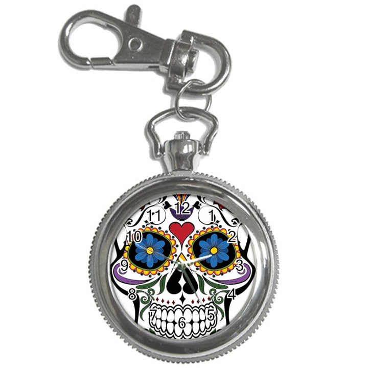 Cranium Sugar Skull Key Chain Watches