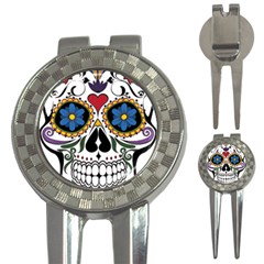 Cranium Sugar Skull 3-in-1 Golf Divots by StarvingArtisan